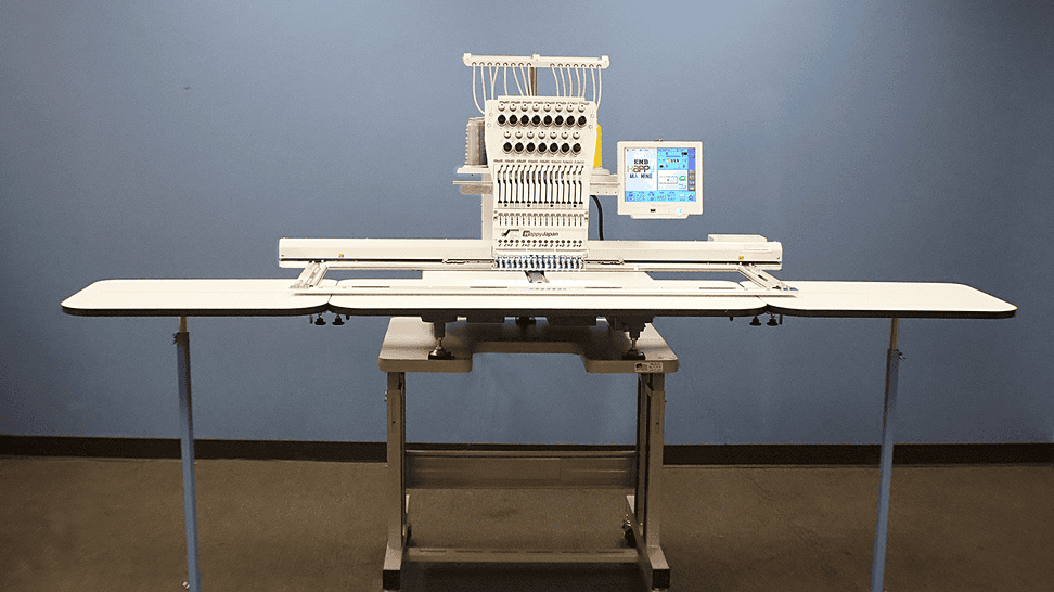 Texmac's HCD3e-X1501 Extended Field Embroidery Machine
